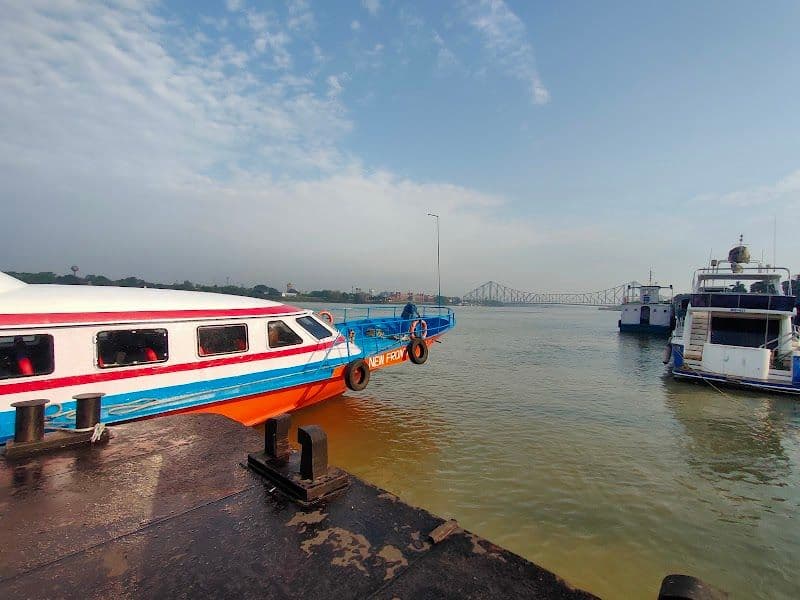 Take a boat ride on the Hooghly River
