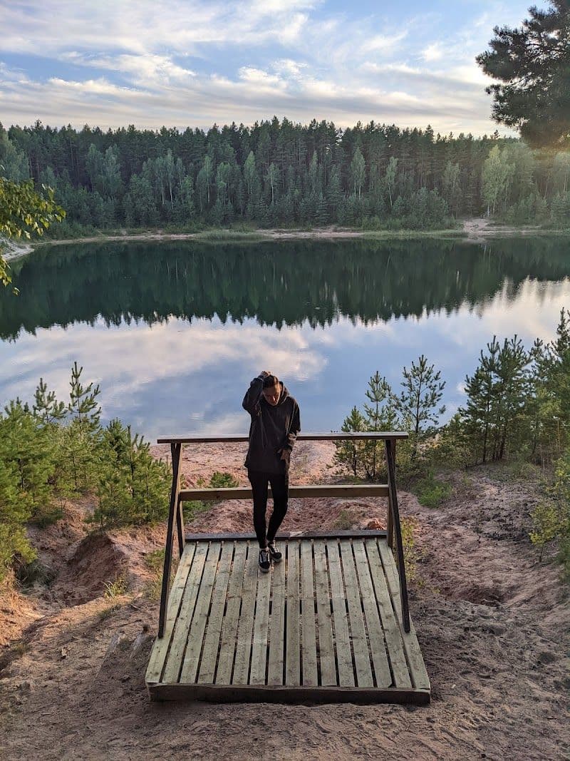 Blue hills, Observation desk by Dub hills quarry - Ogre - Latvia - Booked ai