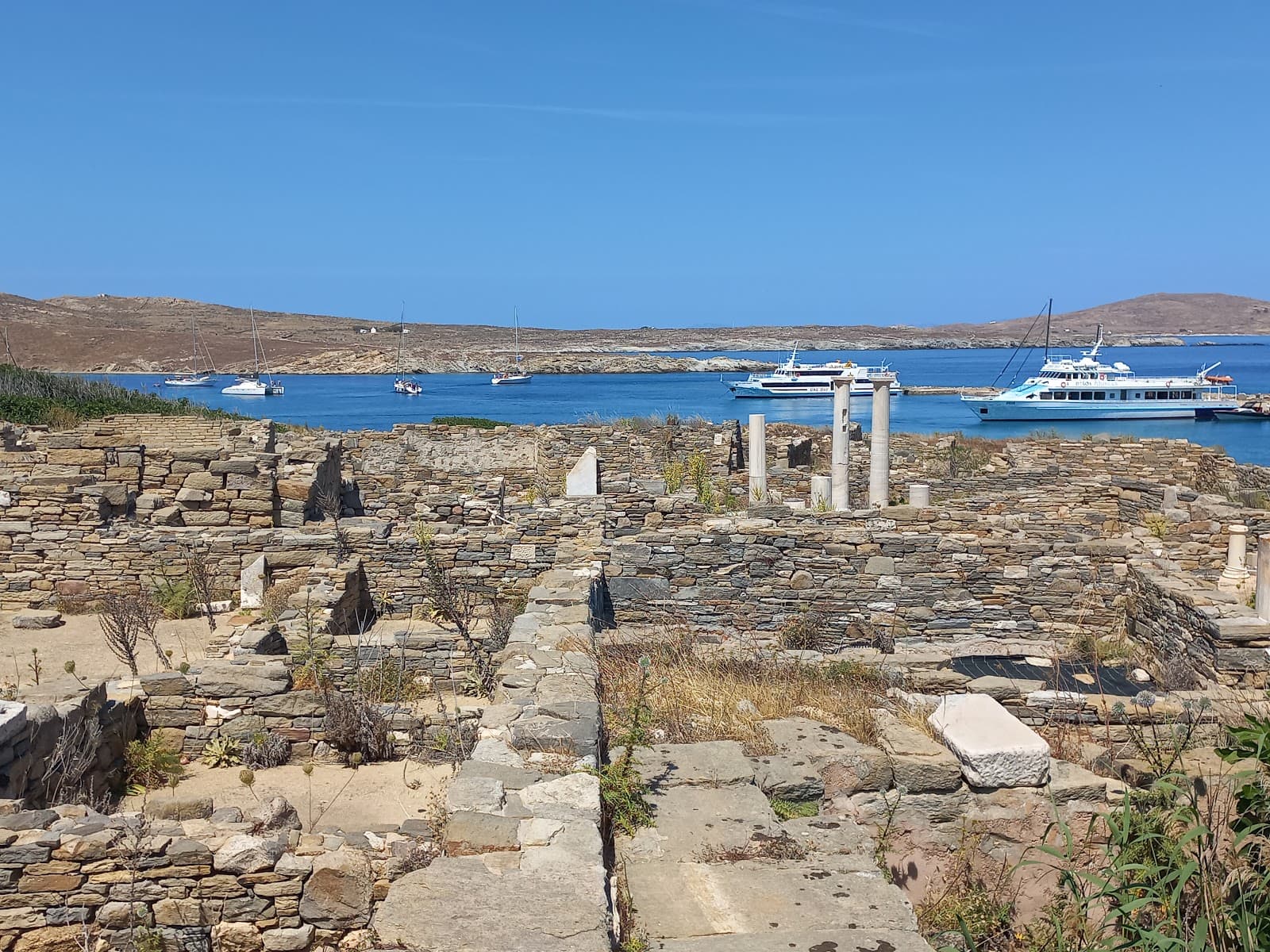 Archaeological Site of Delos - Mykonos - Greece