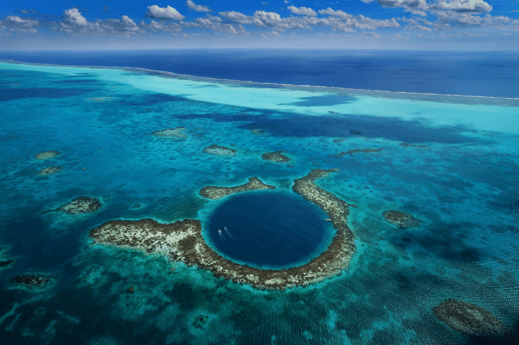 2. The Blue Hole, Belize