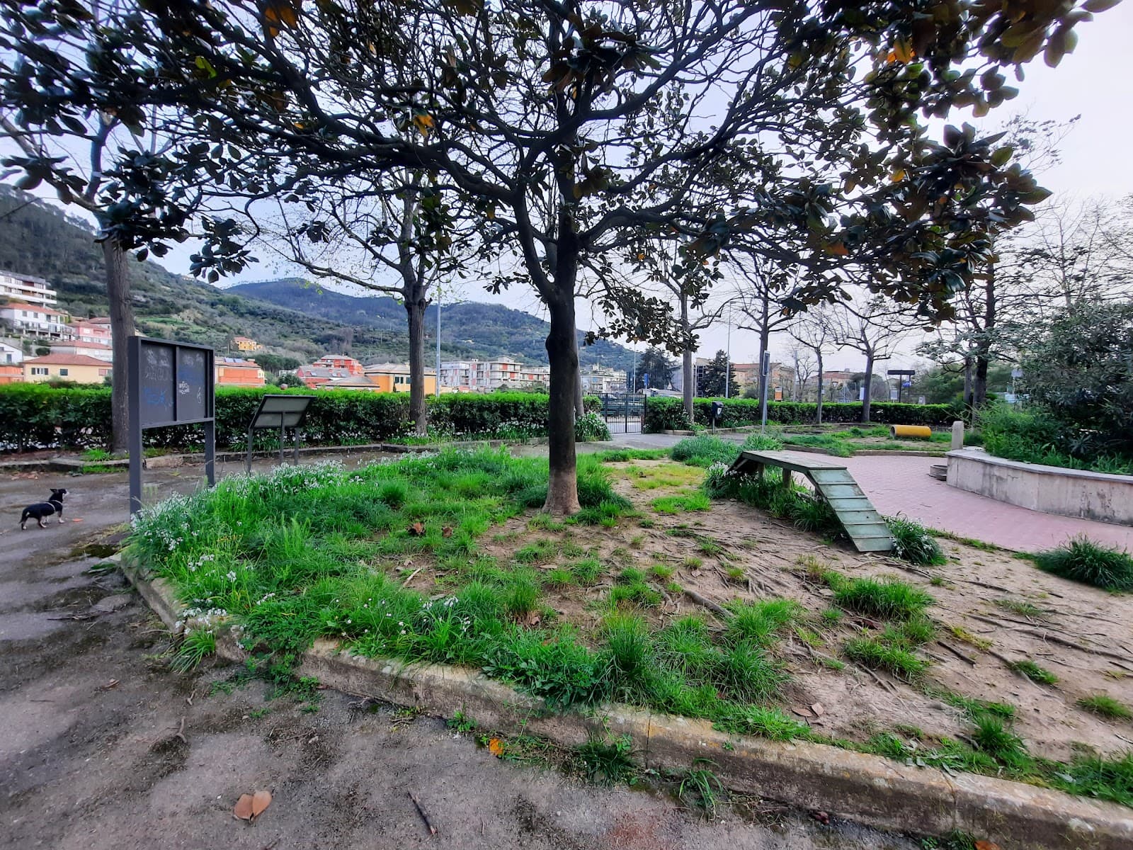 Area “sgambatura” cani - Cinque Terre - Italy