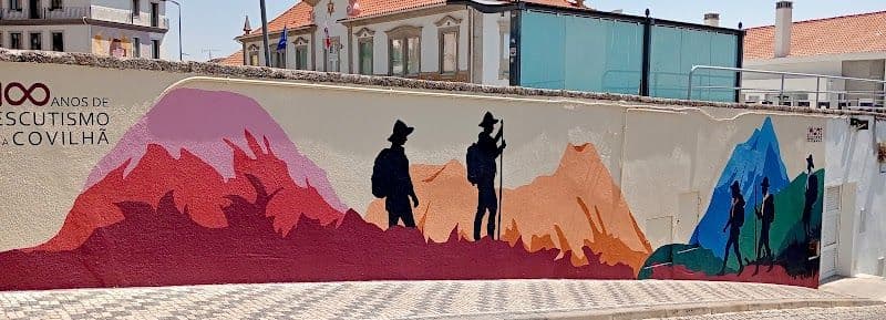 100 Years Scouting in Covilha - Scouts Mural - Covilha - Portugal - Booked ai